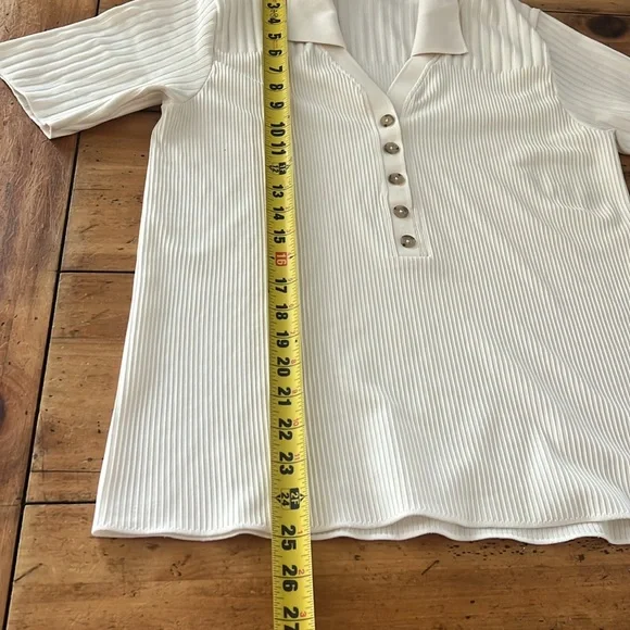 ATHLETA LUXE SEAMLESS POLO Size XL - Picture 4 of 10